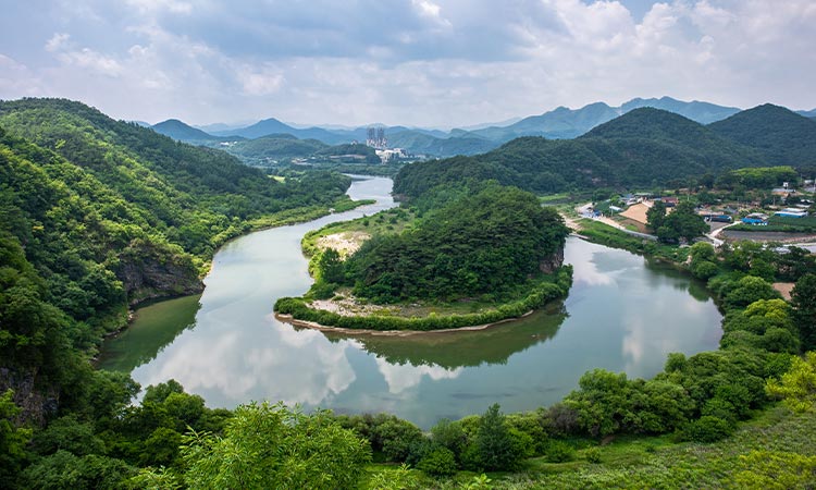 영월 10경 - 제8경 한반도지형